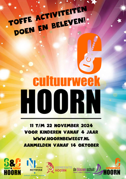 Cultuurweek 2024 - voorkant flyer kinderen